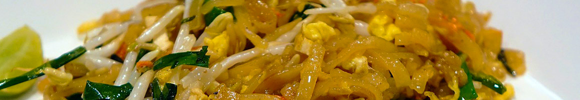 Eating Thai Vietnamese Soup at Thank U Pho restaurant in Los Angeles, CA.